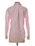 Joe Fresh Checkered-gingham Pink Long Sleeve Button-Down Shirt Size S - photo 2