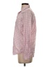Joe Fresh Checkered-gingham Pink Long Sleeve Button-Down Shirt Size S - photo 5
