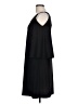 MSK Solid Black Casual Dress Size 10 - photo 5