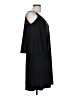 MSK Solid Black Casual Dress Size 10 - photo 4