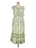 Max Studio Paisley Green Casual Dress Size 3X - photo 1