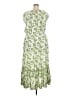 Max Studio Paisley Green Casual Dress Size 3X - photo 2