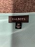 Talbots 100% Silk Teal Sleeveless Silk Top Size 20 - photo 7
