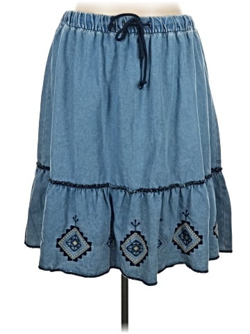 BLOOMCHIC Denim Skirt (view 1)