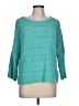 Chico's Teal Pullover Sweater Size Lg (2) - photo 1