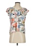 Ann Taylor LOFT Pink Short Sleeve Blouse Size S - photo 1