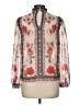 Jealous Tomato Ivory Long Sleeve Blouse Size M - photo 2
