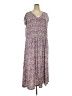 BLOOMCHIC Print Purple Casual Dress Size 28 - photo 1