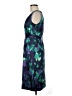 Tahari Print Blue Cocktail Dress Size 6 - photo 5