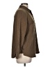 Bobi 100% Cotton Brown Long Sleeve Button-Down Shirt Size M - photo 4