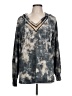 T Party Tie-dye Gray Pullover Sweater Size L - photo 1