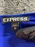 Express Solid Blue Cocktail Dress Size XS - photo 7