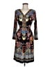 ECI Paisley Black Casual Dress Size M - photo 1