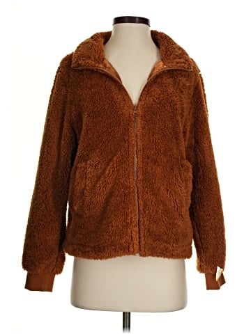 J.Crew Factory Store Faux Fur Jacket (view 1)
