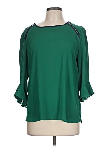7th Avenue Design Studio New York & Company 3/4 Sleeve Blouse (view 1)