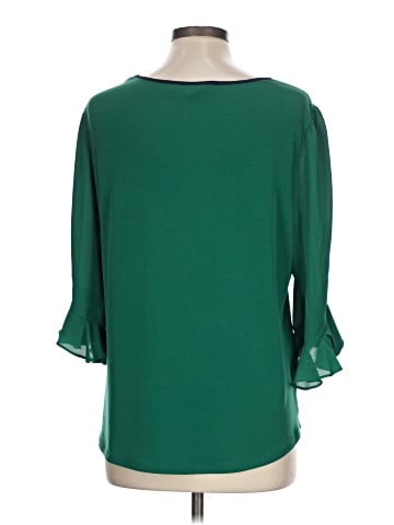 7th Avenue Design Studio New York & Company 3/4 Sleeve Blouse (view 2)