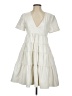 STAUD 100% Polyester Ivory Casual Dress Size S - photo 1
