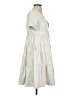 STAUD 100% Polyester Ivory Casual Dress Size S - photo 4