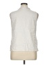 Marisa Christina Solid Ivory Sleeveless Blouse Size 1X - photo 2