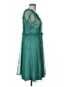Torrid Teal Cocktail Dress Size Med Plus (00) - photo 4