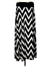Vanity Chevron-herringbone Black Casual Skirt Size L - photo 1
