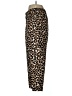 J.Crew 100% Polyester Animal Print Gold Casual Pants Size 6 - photo 5