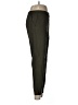Theory Solid Green Linen Pants Size 6 - photo 4