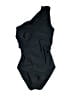 J.Crew Solid Black One Piece Swimsuit Size 6 - photo 2