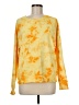 Athleta Tie-dye Yellow Pullover Sweater Size M - photo 1