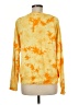 Athleta Tie-dye Yellow Pullover Sweater Size M - photo 2