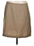 Unbranded 100% Polyester Solid Tan Casual Skirt Size M - photo 1