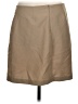 Unbranded 100% Polyester Solid Tan Casual Skirt Size M - photo 2
