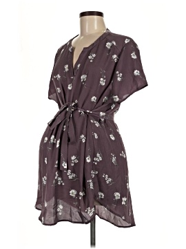 Full Moon Maternity Short Sleeve Blouse