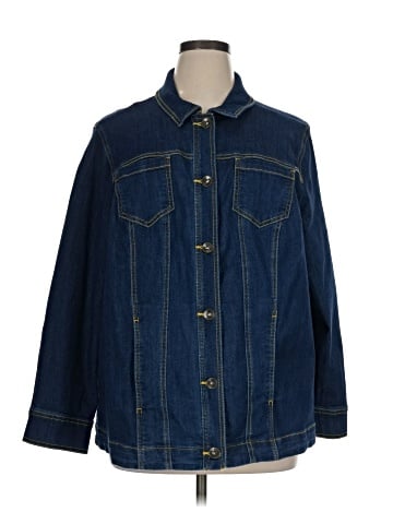 Catherines Denim Jacket (view 1)