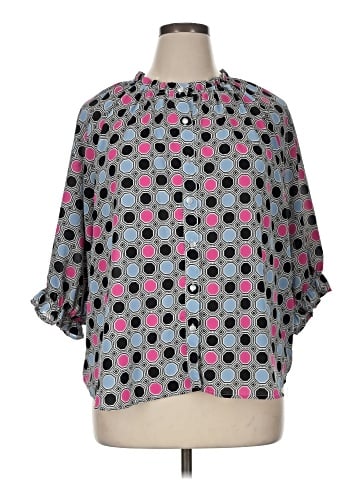 Ruby Rd. 3/4 Sleeve Blouse (view 1)