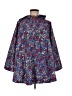 Ann Taylor 100% Polyester Blue Poncho Size Med - Lg - photo 1