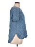 Forever 21 Plus Stars Blue Short Sleeve Top Size XL - photo 4