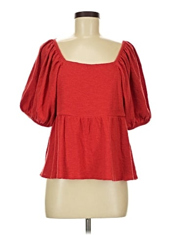 Madewell 3/4 Sleeve Top (view 1)