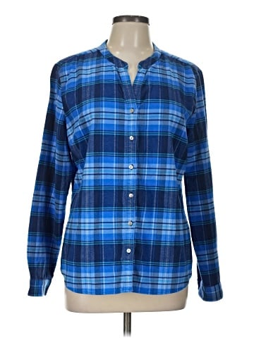L.L.Bean Long Sleeve Button-Down Shirt (view 1)