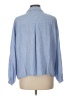 Zara Blue Long Sleeve Button-Down Shirt Size L - photo 2