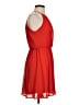 Lush 100% Polyester Solid Red Cocktail Dress Size S - photo 4