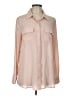 Who What Wear 100% Polyester Pink Long Sleeve Blouse Size L - photo 1