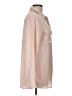 Who What Wear 100% Polyester Pink Long Sleeve Blouse Size L - photo 4