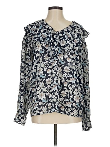 Impressions Long Sleeve Blouse (view 1)