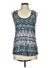 RXB 100% Rayon Blue Sleeveless Top Size M - photo 1