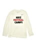 Nike 100% Polyester Ivory Long Sleeve T-Shirt Size M (kids) - photo 1