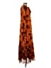 Daniel Rainn 100% Polyester Orange Casual Dress Size M - photo 4