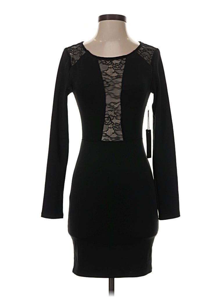 Pre-owned Forever 21 Cocktail Dress In Black