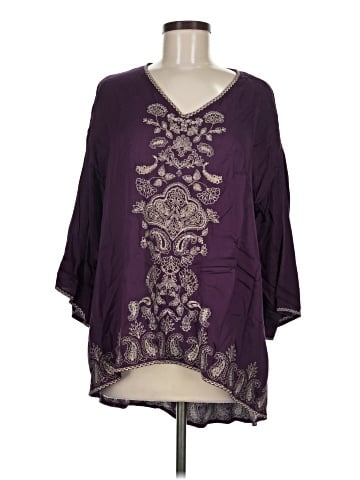 Soft Surroundings 3/4 Sleeve Blouse (view 1)
