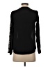 Atmosphere Black Long Sleeve Blouse Size 2 - photo 2